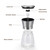 Mincham Salt and Pepper Grinder Set Refillable Adjustable Salt Mill Shaker