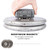 Hide a Key Outside with our Grey Magnetic Box, Our Waterproof Air-Tight Magnetic Key Box for Under Car Stays Secure with 2 Strong Neodymium Magnets