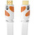 Postta Flat HDMI Cable 25 Feet 4K HDMI2.0 Cable Support 4K(2160P),3D,1080P,Ethernet,Audio Return(White-Orange)