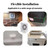 SAILFLO 4-Inch Wall Exhaust Fan: Small Window Ventilation Fit 4" Duct