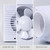 SAILFLO 4-Inch Wall Exhaust Fan: Small Window Ventilation Fit 4" Duct
