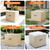 BALI OUTDOORS 30 Inch Square Patio Fire Pit Table Cover