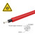 Renogy 20FT 10AWG Solar Extension Cables, M&F Connector, Black&Red, 1 Pair