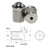 E-outstanding Spring Plunger 2PCS 10mm Dia 304 Stainless Steel Ball Catch Latch Catcher for Door Cabinet Closet Drawer Ball Plunger