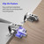 Burks 2 Pack Lazy Susan Hinge 90 Degree Pie Cut Bifold Cabinet Door Hinge Corner Cabinet Hinge