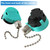 ZE-268S6 Ceiling 3 Speed 4 Wire Switch Compatible with Hunter Ceiling Fans, Lamps and Wall Lights (Nickel Pull Chain)