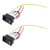 Antrader 2pcs AC250V 10A IEC320 C14 Inlet Panel Socket w Switch Fuse Holder