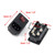 Antrader 2pcs AC250V 10A IEC320 C14 Inlet Panel Socket w Switch Fuse Holder