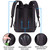 FORICH Backpack Cooler Leakproof Insulated Waterproof Backpack Cooler Bag, Lightweight Soft Beach Cooler Backpack for Men Women to Work Picnics Camping Hiking, 30 Cans(Black)