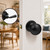 QCAA Solid Brass Storm Door Latch, Matte Black, Made in Taiwan, 1 Pack