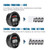 Runleader BI025 Battery Monitor Voltage Meter, Runtime Record