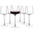 Luxbe - Crystal Wine Glasses Set 6, Red White Wine Large Glasses - 100% Lead-Free Glass - Pinot Noir - Burgundy - Bordeaux - 20.5-ounce