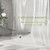 AmazerBath Extra Long Shower Curtain Liner, Clear Shower Liner 84 Inches Long, 72x84 Plastic Cute Tall Curtain, PEVA Bathroom Liners with 3 Magnets