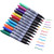 Tattoo Skin Permanent Marker,New Star Tattoo Marking Scribe Pen Permanent Tattoo pen 12 Pack Tattoo Marker Pen