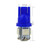 BlyilyB 20-Pack Blue Replacement Stock # 194 T10 168 2825 W5W 175 158 Bulb 5050 5 SMD LED Light 12V Car Interior Lighting For Map Dome Lamp Courtesy Trunk License Plate Dashboard Parking Lights