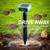 Mole Repellent Stakes 2 Pack - Gopher Repellent Ultrasonic Solar Powered - Sonic Spike Mole and Vole Deterrent for Lawn Garden & Yard - Electronic Devices Outdoors Pest Repeller Snakes Rodents Chaser