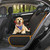 Active Pets Orange Car Rear Seat Cover for Dogs, Durable Waterproof & Scratch Resistant Vehicle Backseat Protector, Nonslip Dog Accessory & Pet Protection for Back Seats, Machine Washable