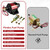 Pindex Universal 12v 2-3.5psi Electric Fuel Pump 28 GPH Gasoline Fuel Transfer Pump for 4v 6v Carburetor
