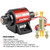 Pindex Universal 12v 2-3.5psi Electric Fuel Pump 28 GPH Gasoline Fuel Transfer Pump for 4v 6v Carburetor