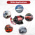Pindex Universal 12v 2-3.5psi Electric Fuel Pump 28 GPH Gasoline Fuel Transfer Pump for 4v 6v Carburetor