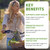 Nature's Base Turmeric and Ginger Supplement with Curcumin, ACV & BioPerine