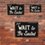 Please Wait to be Seated Sign Restaurant Signs Rustic Wall Décor Diner Hostess Lobby Seating Art Gift 8 x 12 Matte Finish Metal 108120061069