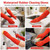 ThxToms 17" Rubber Dishwashing Gloves, Cotton Lined Kitchen Gloves, 2 Pairs