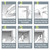 Clear Security and Safety Window Film Shatterproof Adhesive UV Blocking Explosion-Proof Glass Protective Vinyl for Home and Office, 2mil, 0.05mm, 17.7Inch x 10Feet