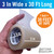 Repair Tape for Fabric and Vinyl 30ft x 3in, Clear Waterproof Patch Tape