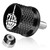 GUAIMI Fender Seat Bolt Screw Nut Kit 1/4"-20 Thread Compatible with Harley Sportster Touring Softail Dyna CVO Electra Glide Street Glide 1996-2026 - Skull Middle Finger - Black