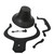 MYOYAY 14'' Large Heavy Cast Iron Dinner Bell Manually Shaking Hanging Bell