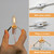 KGC 2Pack Accessory Cord with C7 Led Light Bulb Candelabra-Base E12 Socket