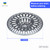 Shower Tub Drain Catcher 3-1/8 Inch Outer Diameter - Pack of 2 - Bathtub Hair Trap Cover - Bathroom Basket Sink Strainer