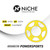 NICHE Drive Sprocket Chain Combo for Yamaha Raptor 660R Front 13 Rear 40 Tooth 520V-X X-Ring 92 Links