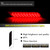 GTINTHEBOX Rear Bumper Tail Light for 2013-2015 Honda Civic Sedan