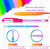 Soucolor 120 Gel Pens for Coloring Set(60 Colored Pens + 60 Refills),Includes Glitter,Metallic,Pastel & Neon Gel Pens with Coloring Sheets for Adult Coloring Books, Journaling, Scrapbooking & Drawing