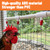 10Pcs Chicken Water Nipples, Chicken Nipple+Tee Waterer Kit, Automatic Poulrty Drinking, Quail, Duck, Geese, Turkeys