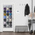 Unjumbly Baseball Hat Rack, 24 Pocket Over-The-Door Hat Organizer with Clear Deep Pockets to Display Baseball Caps Collection, Complete with 3 Over Door Hooks (Grey, 24 Pockets)