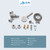 Aolemi Bathtub Faucet Wall Mount Tub Set Round Handheld Brushed Nickel