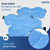 REVIX Shoulder Ice Pack Wrap for Rotator Cuff, Reusable Gel Cold Pack