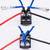 weideer 20A 12V DC Motor Polarity Reverse Rocker Switch DPDT 6 Pin ON-Off-ON Boat Motor Control Switch with Jumper Wires KCD2-203-JT-X