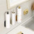 Paper Towel Holder Under Cabinet, OBODING, Self Adhesive or Drilling, Paper Towel Holder Wall Mount, 304 Stainless Steel Towel Rack for Kitchen Organization and Storage (12.05 inches)