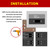Natupal Generator Interlock Kit Compatible with Horizontal Main Cutler Hammer CH series ONLY 150 or 200 amp panels, TAN Breaker ONLY. 1 1/2 spacing between main and branch breaker