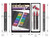 Acrylic Paint Markers Paint Pens Special Colors Set Extra Fine And Medium Tip Combo For Rock Painting, Canvas, Fabric, Glass, Mugs, Wood, Ceramics, Plastic, Multi-Surface. Non Toxic, (GLITTER)