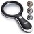 MOJINO 10X Lighted Large Handheld Reading Magnifier Glasses