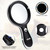 MOJINO 10X Lighted Large Handheld Reading Magnifier Glasses