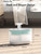 PETLIBRO Cat Water Fountain Ultra Quiet with Two Flow Modes, Large-Size Filter Capsule Pet Water Fountain, 71oz/2.1L Visible Water Level Dog Water Dispenser for Cats & Dogs