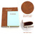 BenOpinion Large Thick Journal Notebook, Lined Papers, A4 8.4x11.4 inches, 416 Pages, Soft Faux Leather Cover (Brown, Ruled)