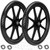 Upgraded 20" Flat Free Wheels for rubbermaid Wheelbarrow Tires