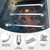 Adviace Grill Parts Kit Compatible with Chargriller 5050 3001 5650 3072 5072 3030 3008 5252 3000 Grill Replacement Parts, Flame Shields, Burner Pipes, Igniters, Burner Tube/Flare Up Shield Support Kit